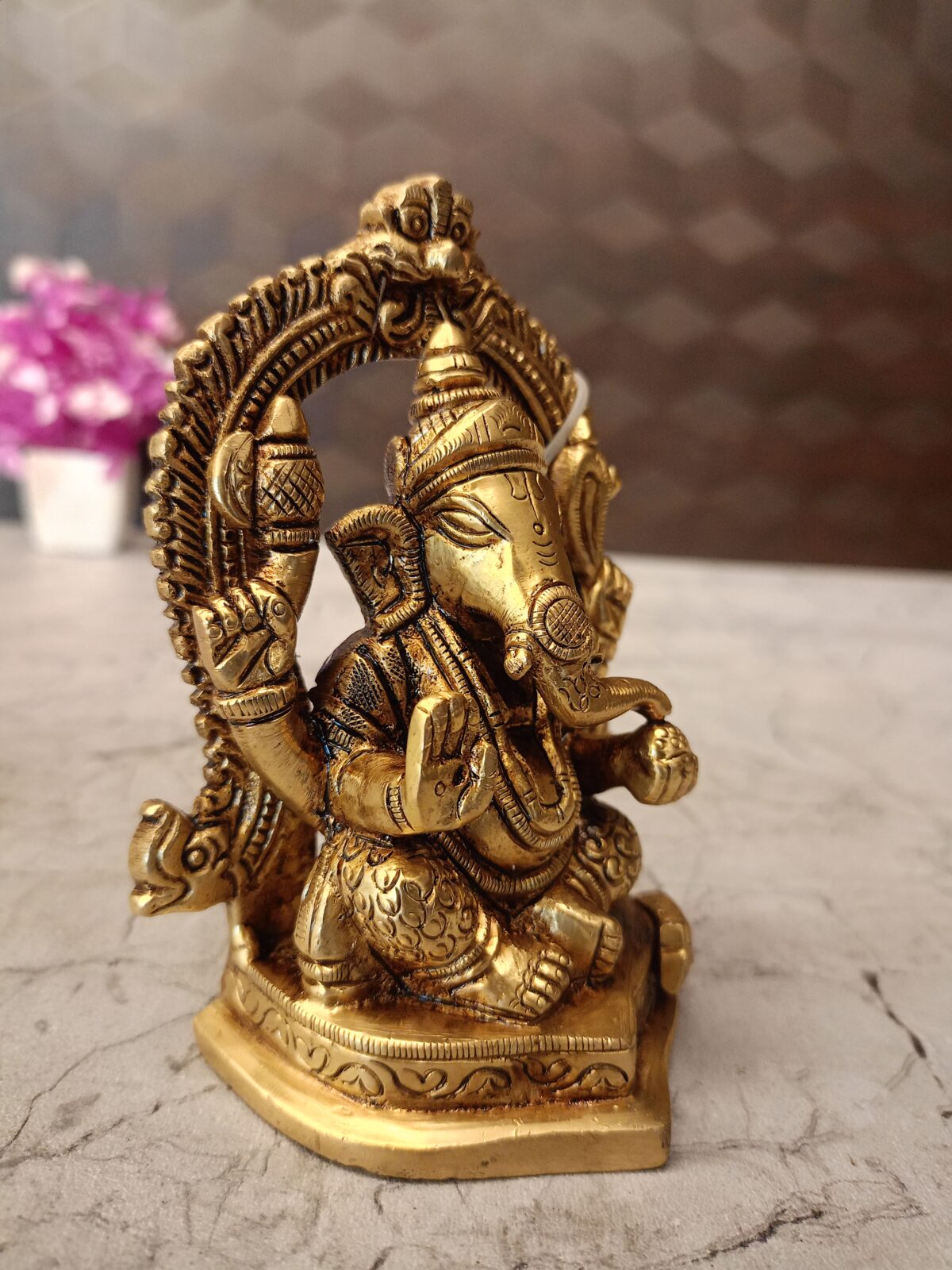 brass arch ganesha pooja gift vgoacrt coimbatore india2 scaled