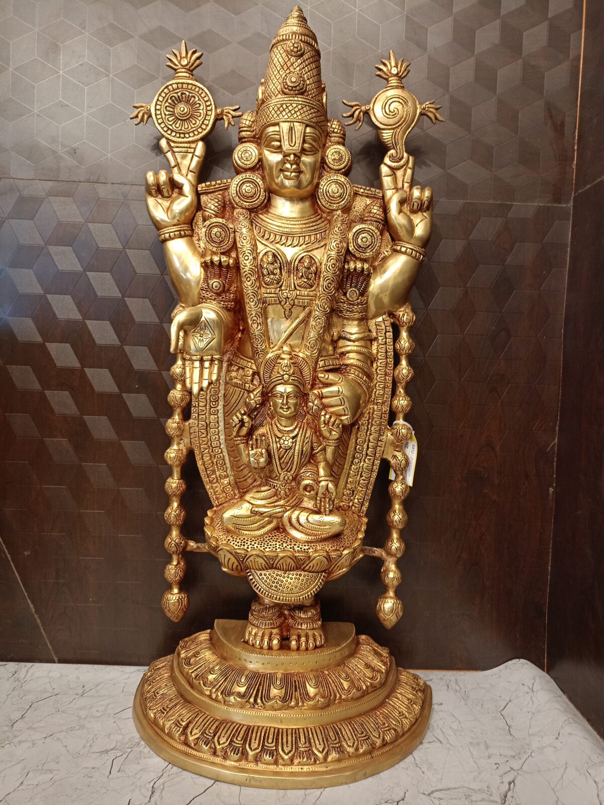 brass balaji idol pooja gift vgocart coimbatore india scaled