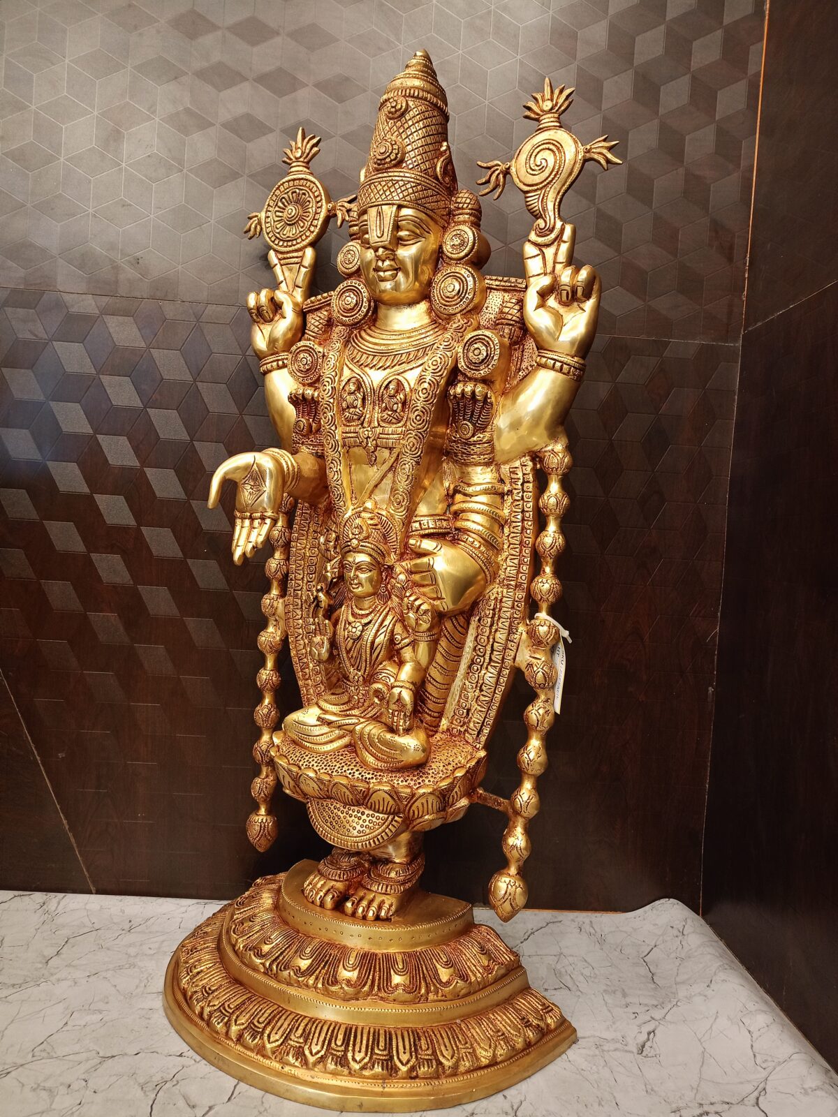 brass balaji idol pooja gift vgocart coimbatore india1 scaled