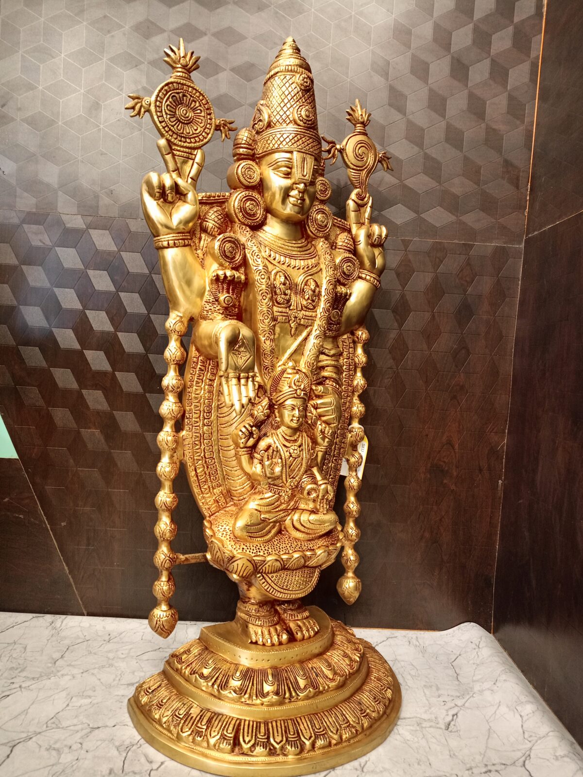 brass balaji idol pooja gift vgocart coimbatore india2 scaled