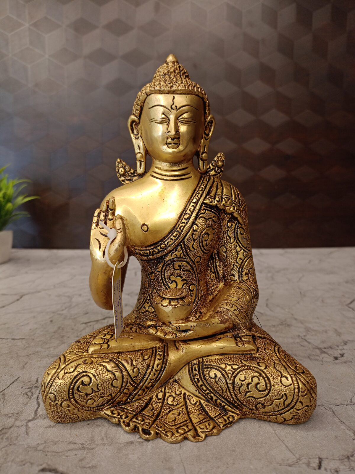 brass buddha idol gift coimbatore india scaled