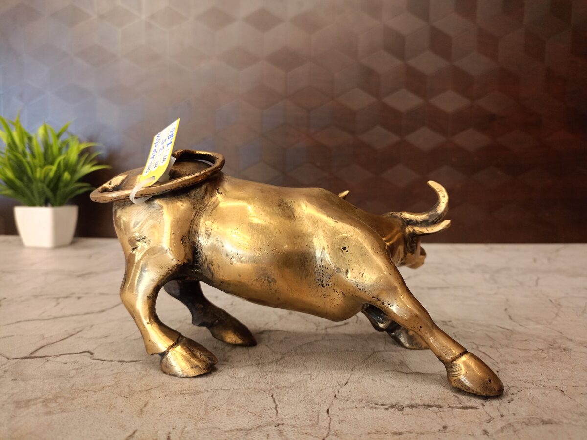 brass bull idol gift home decor vgocart coimbatore india3 scaled