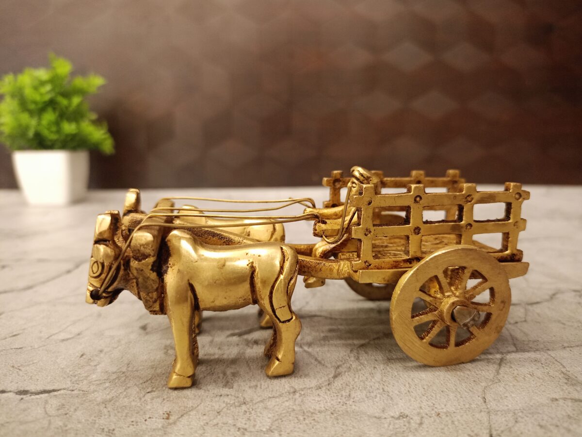 brass bullockcart idol pooja gift vgocart coimbatore india47 scaled
