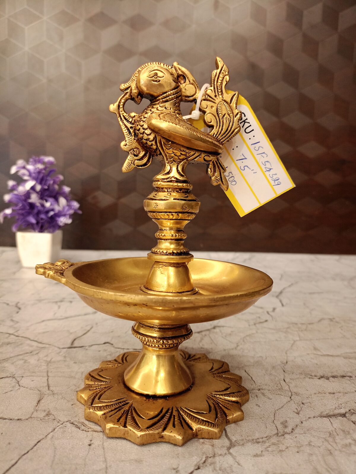brass designer base annam diya pooja gift vgocart coimbatore india scaled
