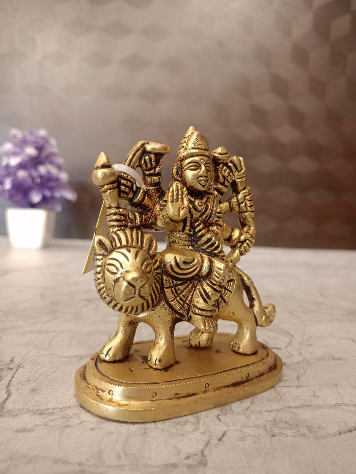 brass durgai amman idol pooja gift vgocart coimbatore india1 scaled