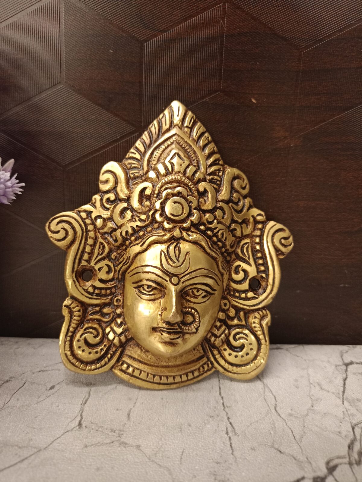 brass durgai face pooja gift vgocart coimbatore india scaled