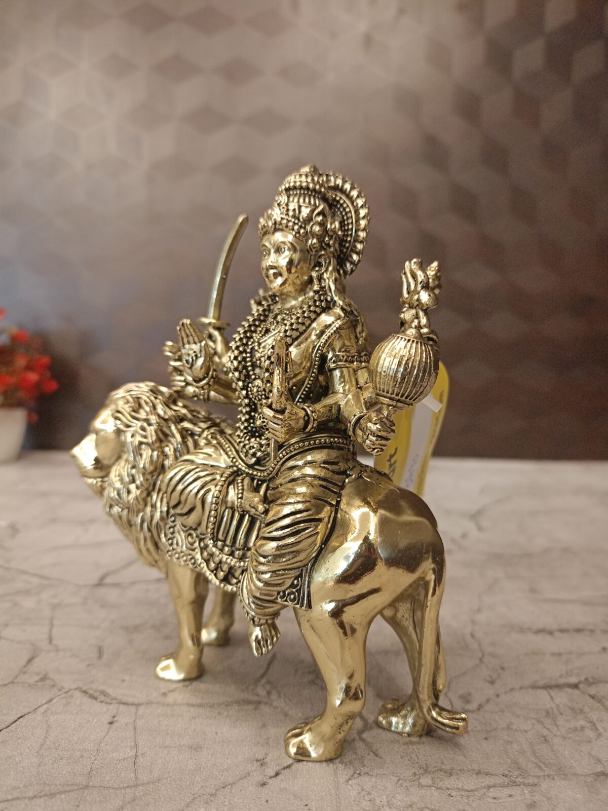 brass fine art durgai amman idol pooja gift vgocart coimbatore india1 scaled