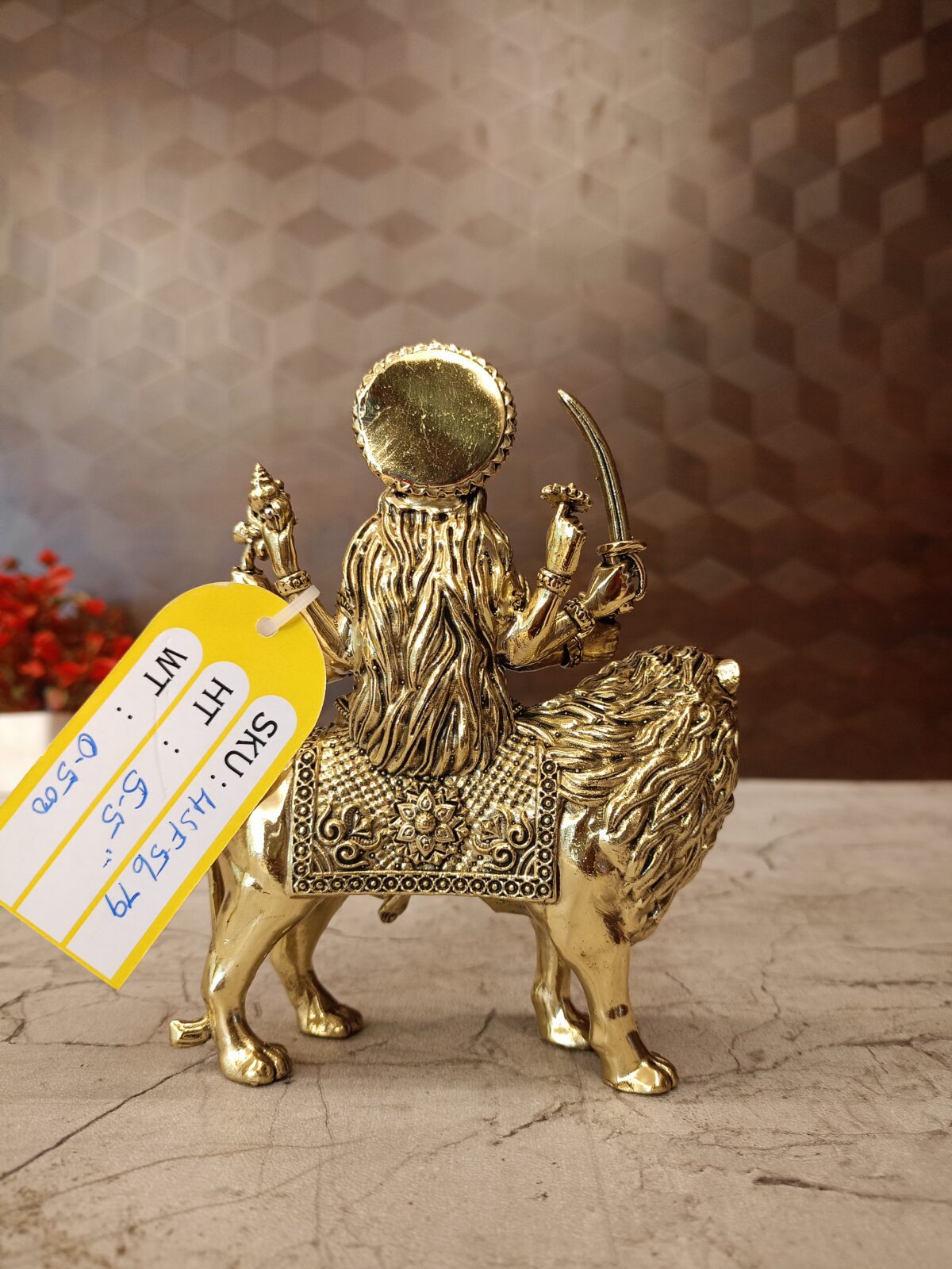 brass fine art durgai amman idol pooja gift vgocart coimbatore india3 scaled