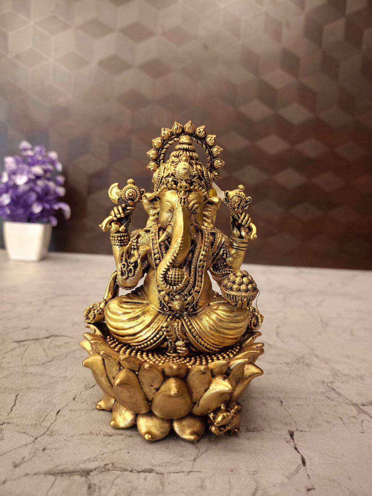 brass fine art ganesha pooja gift vgocart coimbatore india scaled