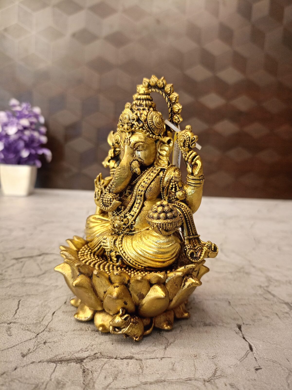 brass fine art ganesha pooja gift vgocart coimbatore india1 scaled