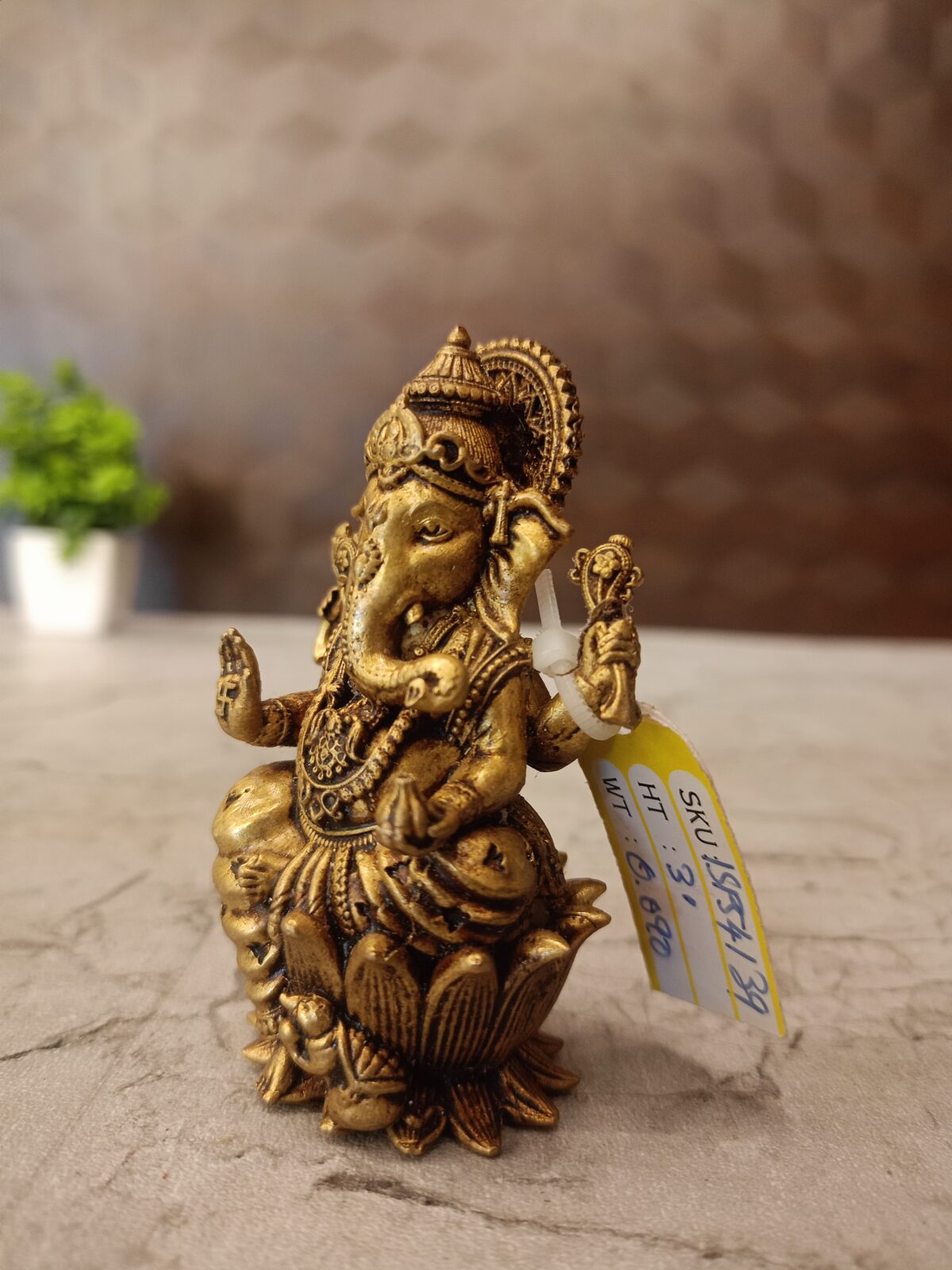 brass fine art ganesha statue pooja coimbatore india1 scaled