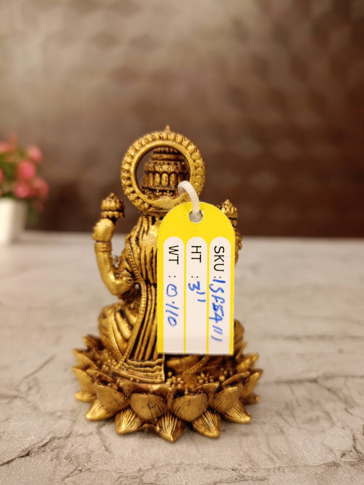 brass fine art lotus lakshmi idol pooja gift vgocart coimbatore india7 scaled