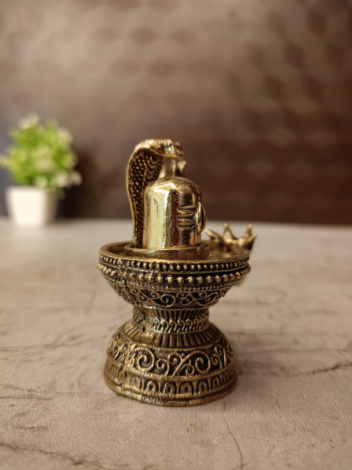 brass fine art shiva lingam pooja gift vgocart coimbatore india1 scaled