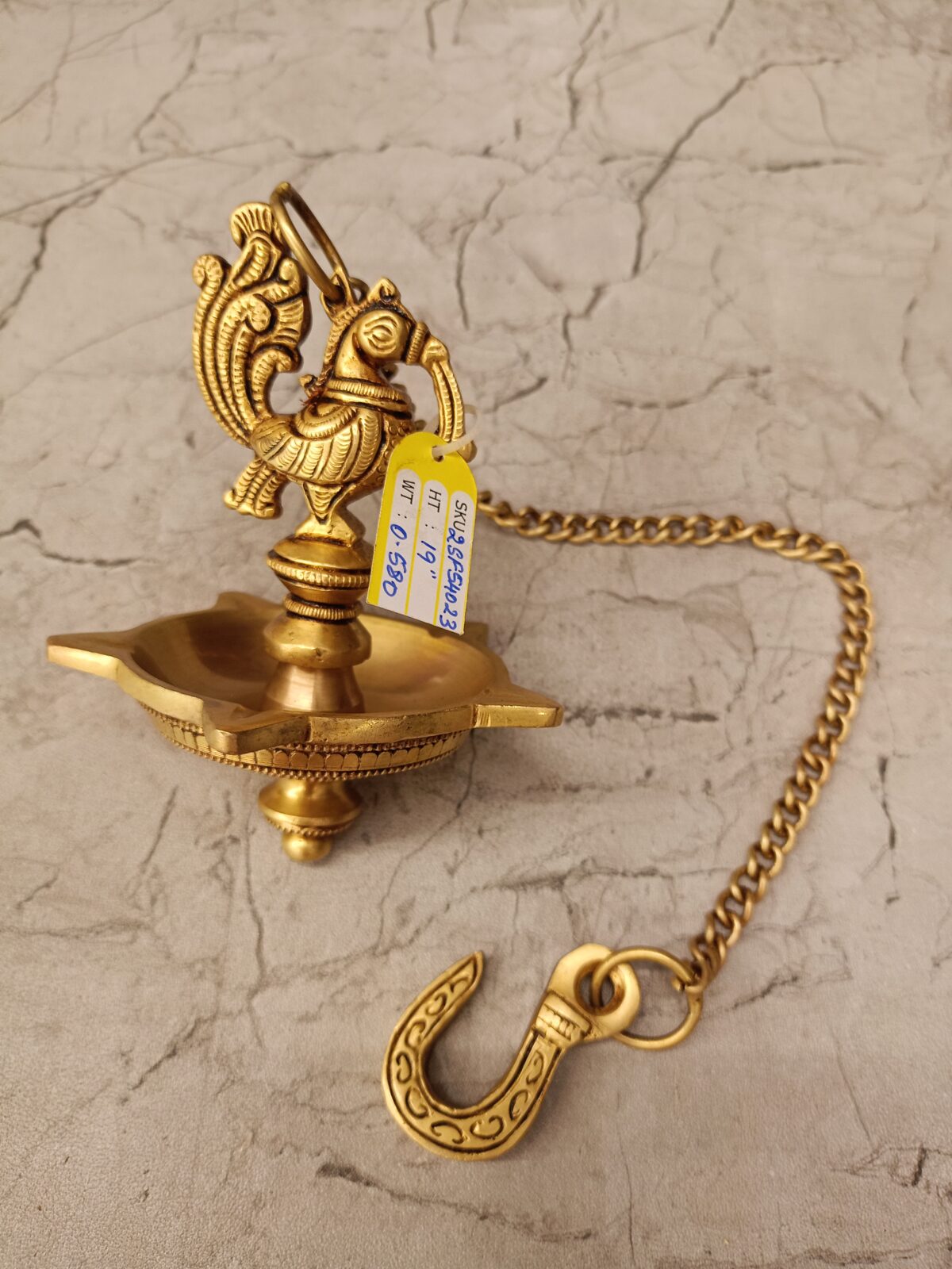 brass five face annam diya pooja wall mount coimbatore india1 scaled