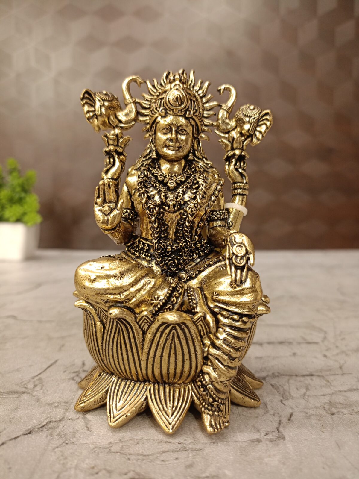 brass gajalakshmi pooja gift vgocart coimbatore india scaled