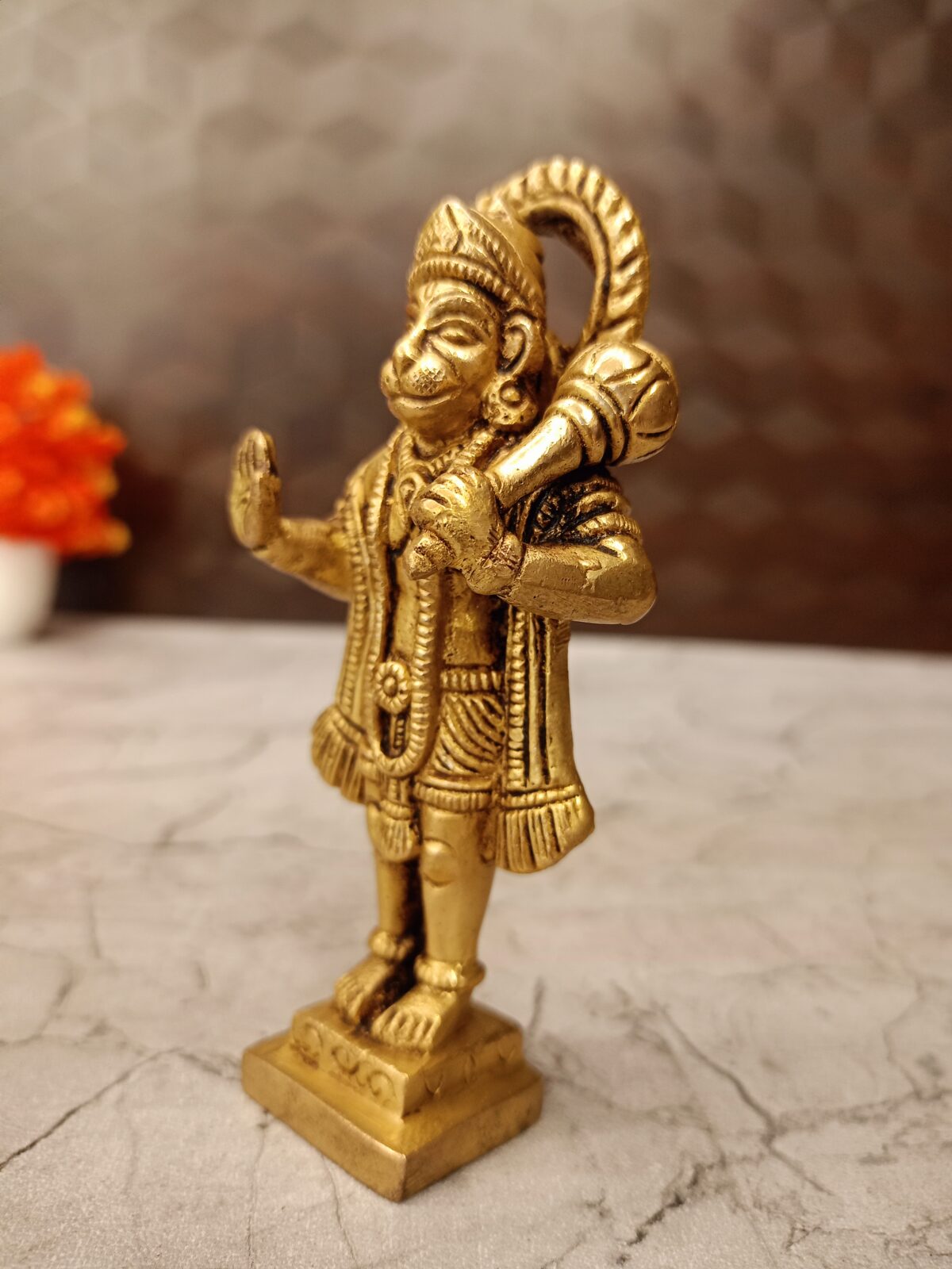 brass hanuman idol pooja gift antique handicraft idol coimbatore india1 scaled