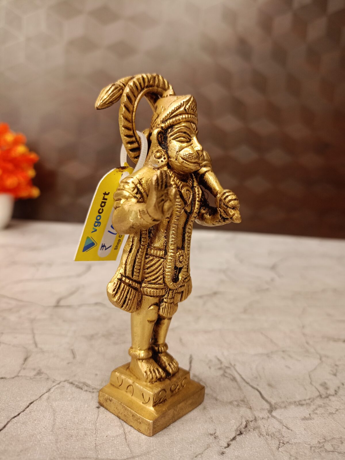 brass hanuman idol pooja gift antique handicraft idol coimbatore india2 scaled