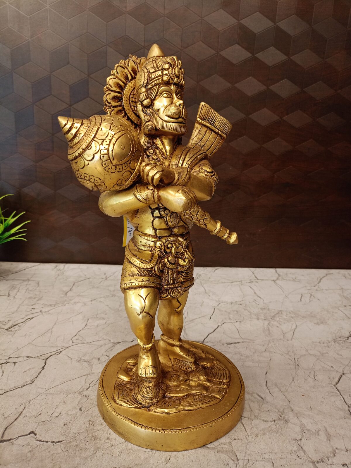 brass hanuman idol pooja gift vgocart coimbatore india scaled