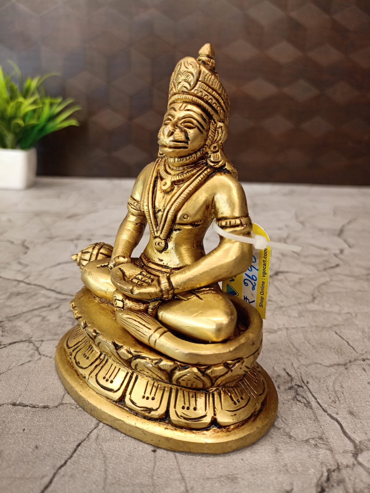 brass hanuman idol pooja gift vgocart coimbatore india1 1 scaled