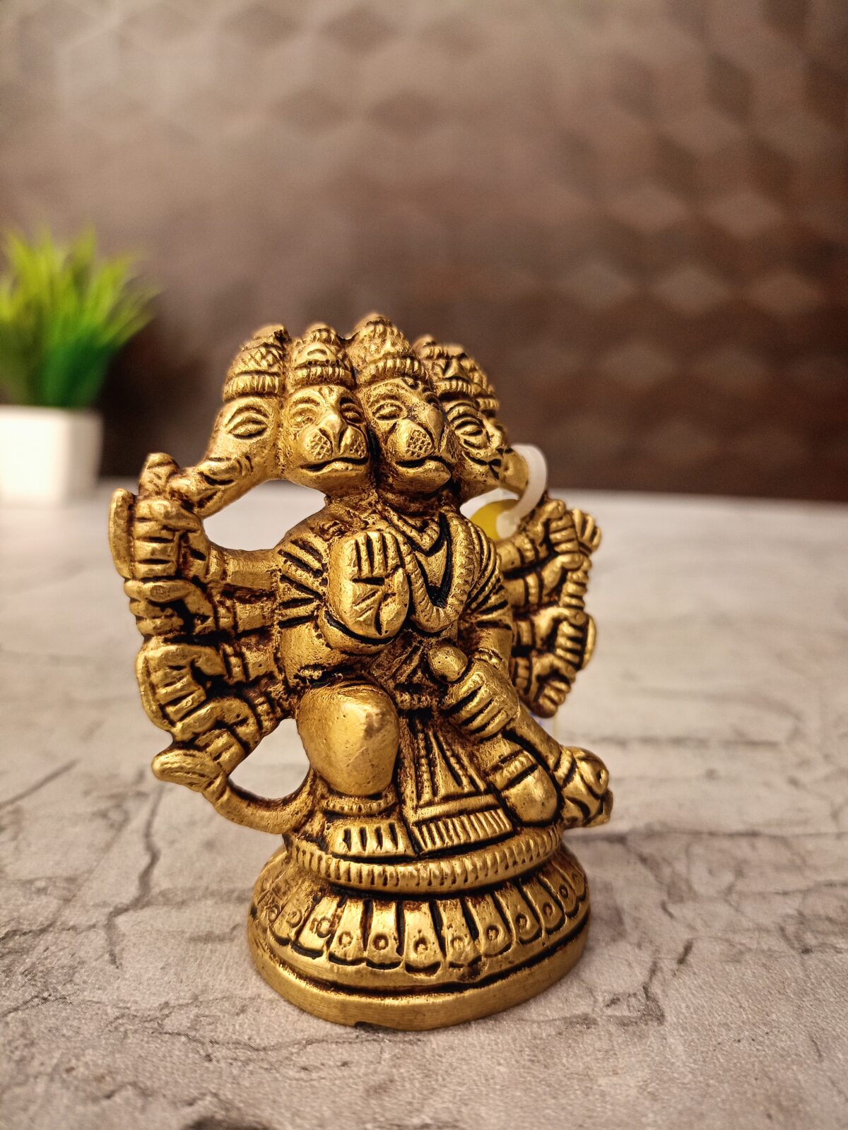 brass hanuman idol pooja gift vgocart coimbatore india2 3 scaled