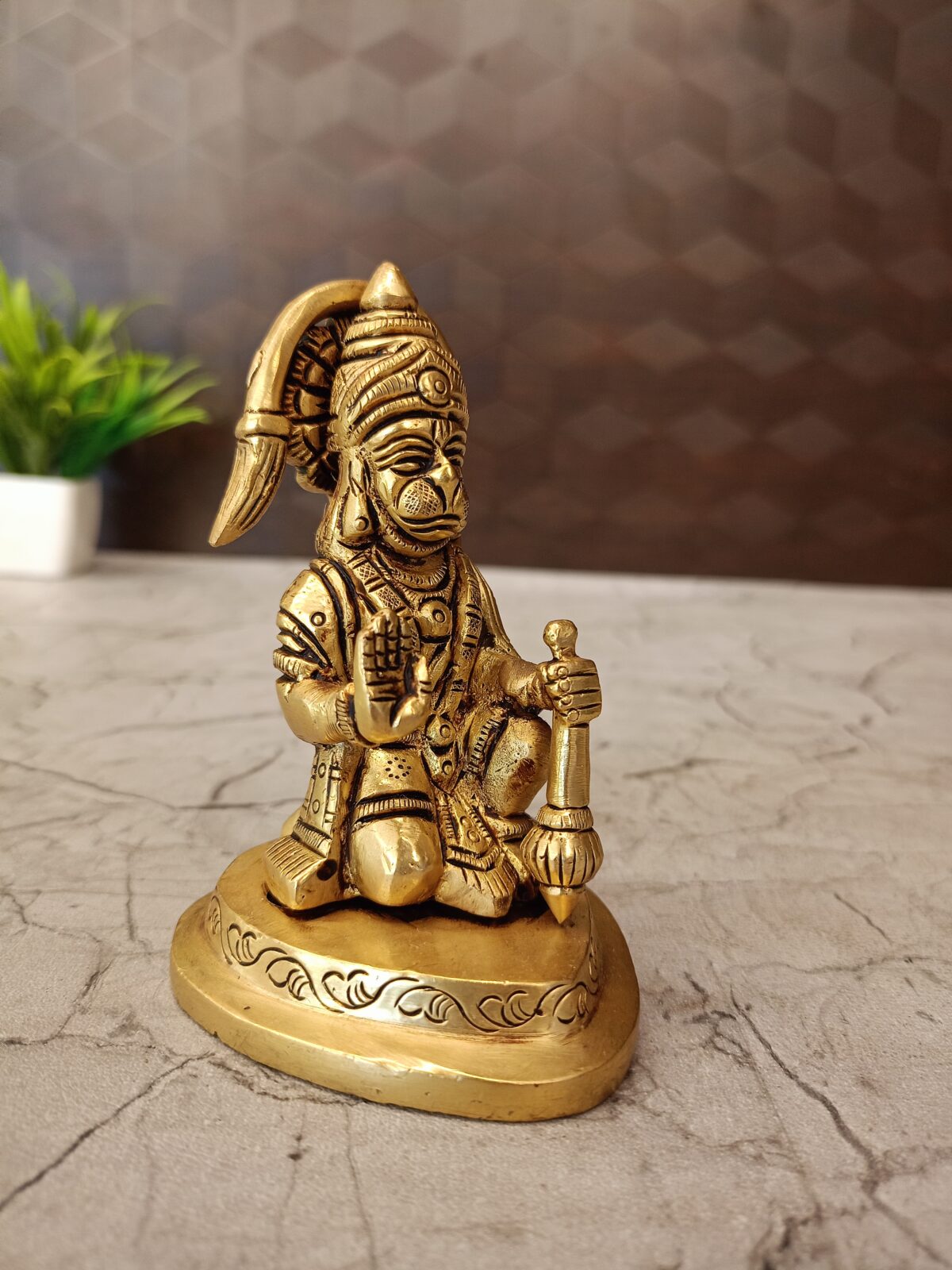 brass hanuman idol pooja gift vgocart coimbatore india5 scaled