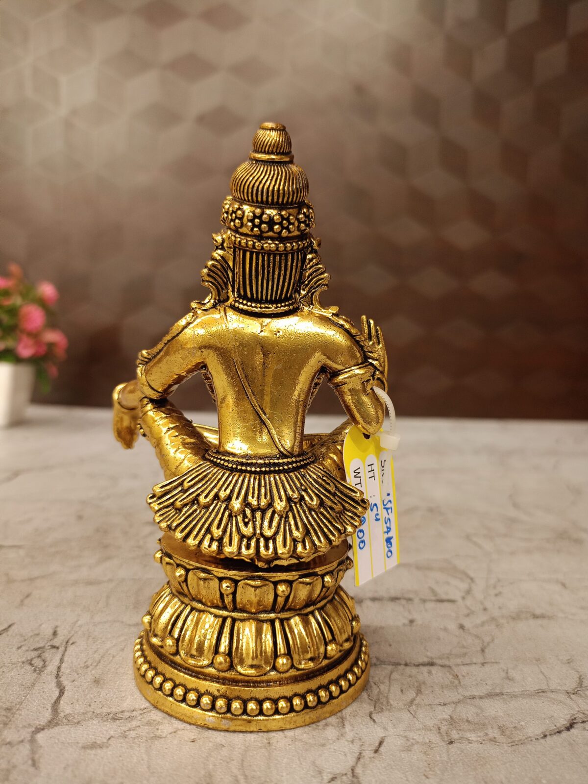 brass iyyapan idol pooja gift antique handicraft idol vgocart coimbatore india3 scaled