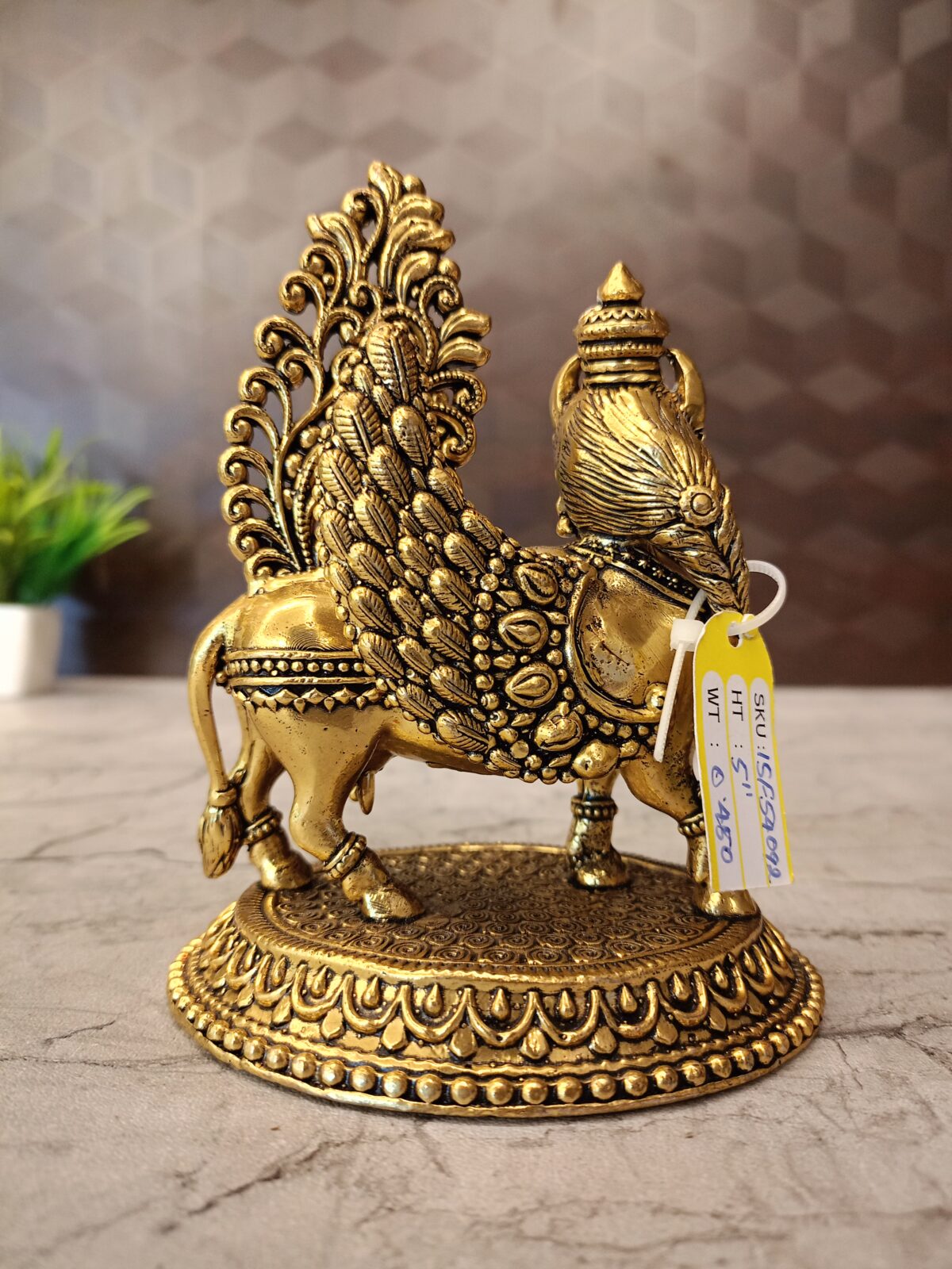 brass kamadenu idol pooja gift vgocart coimbatore india3 scaled