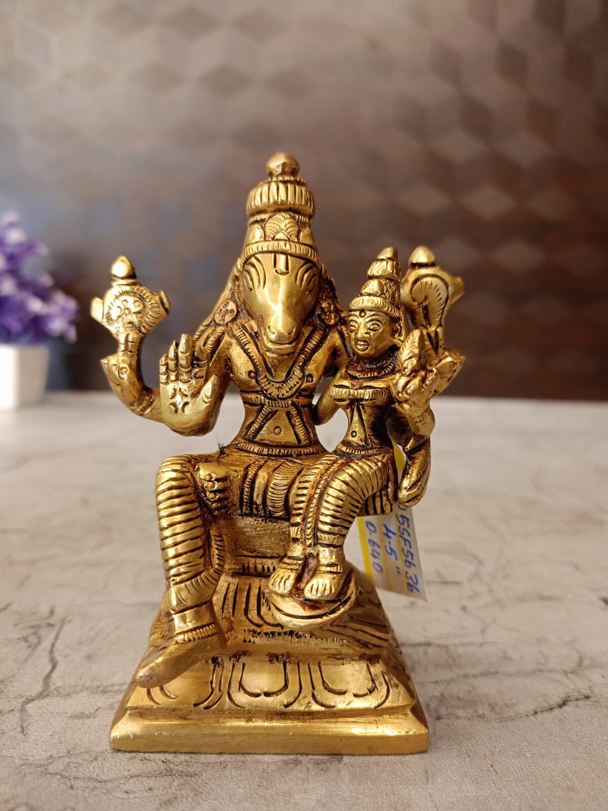 brass lakshmi hygreevar idol pooja gift vgocart coimbatore india scaled
