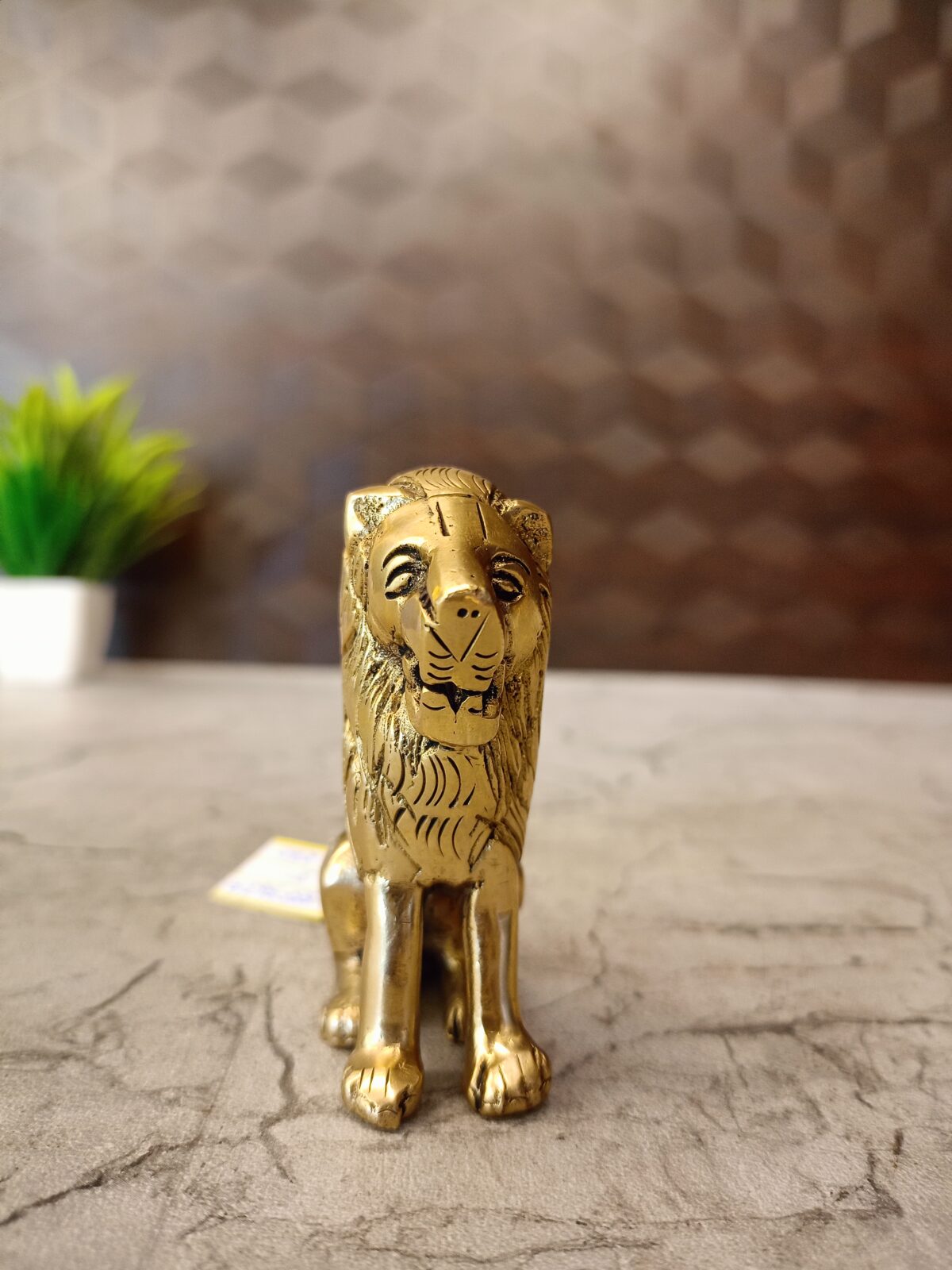 brass lion idol gift show piece vgocart coimbatore india2 scaled