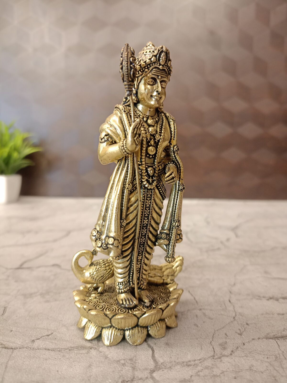 brass murugan idol fine art pooja gift vgocart coimbatore india2 scaled
