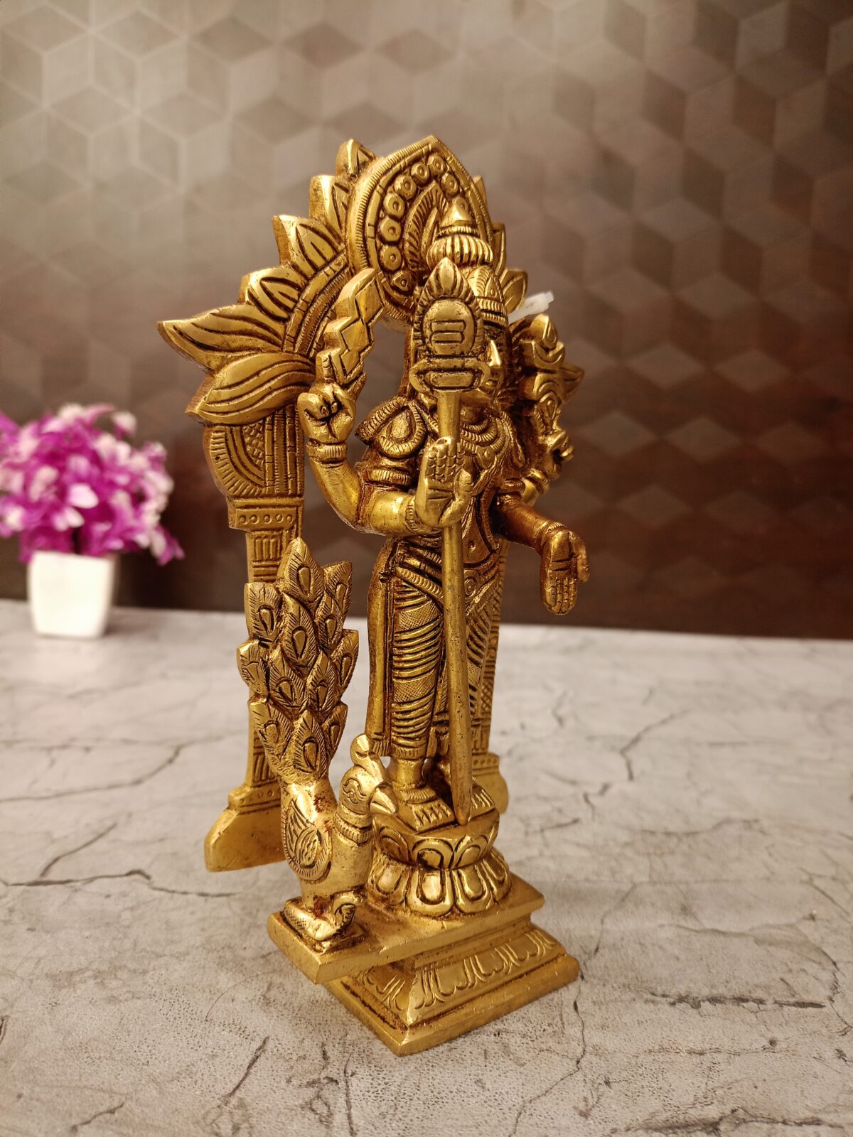 brass murugan idol pooja gift vgocart coimbatore india6 scaled