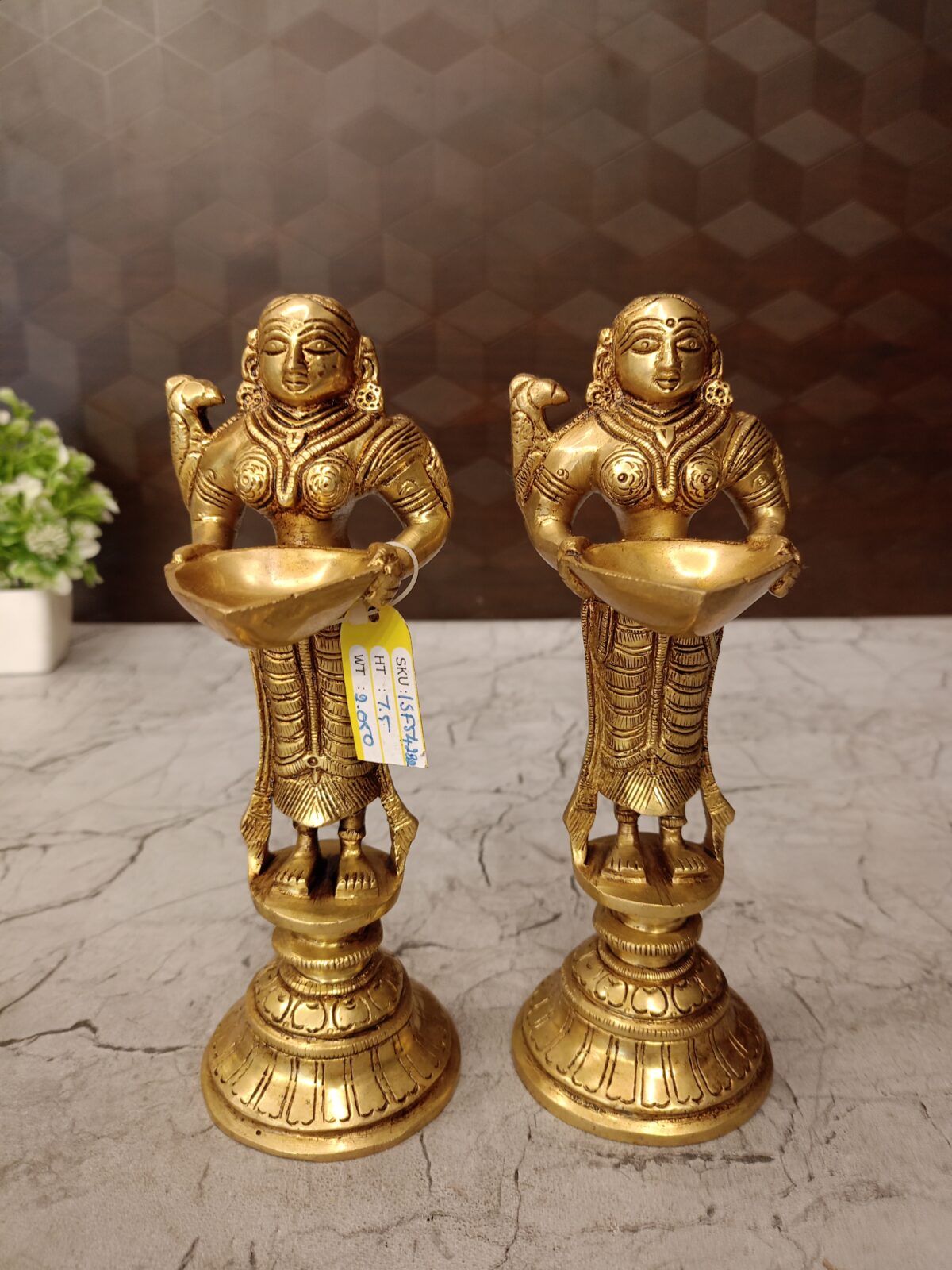 brass paavai diya gift vgocart coimbatore india1 scaled