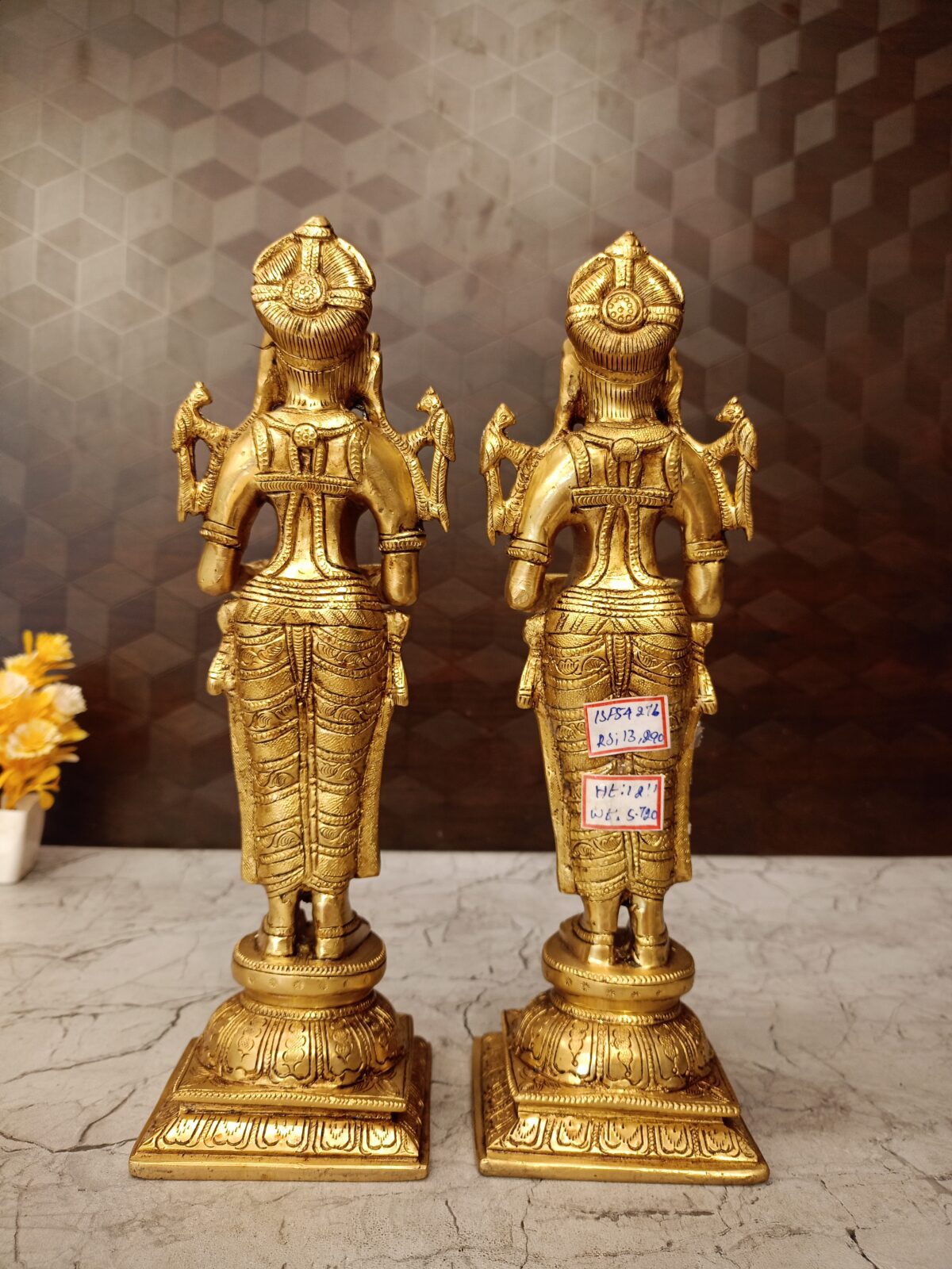 brass paavai diya pooja gift antique handicraft idol coimbatore india3 scaled