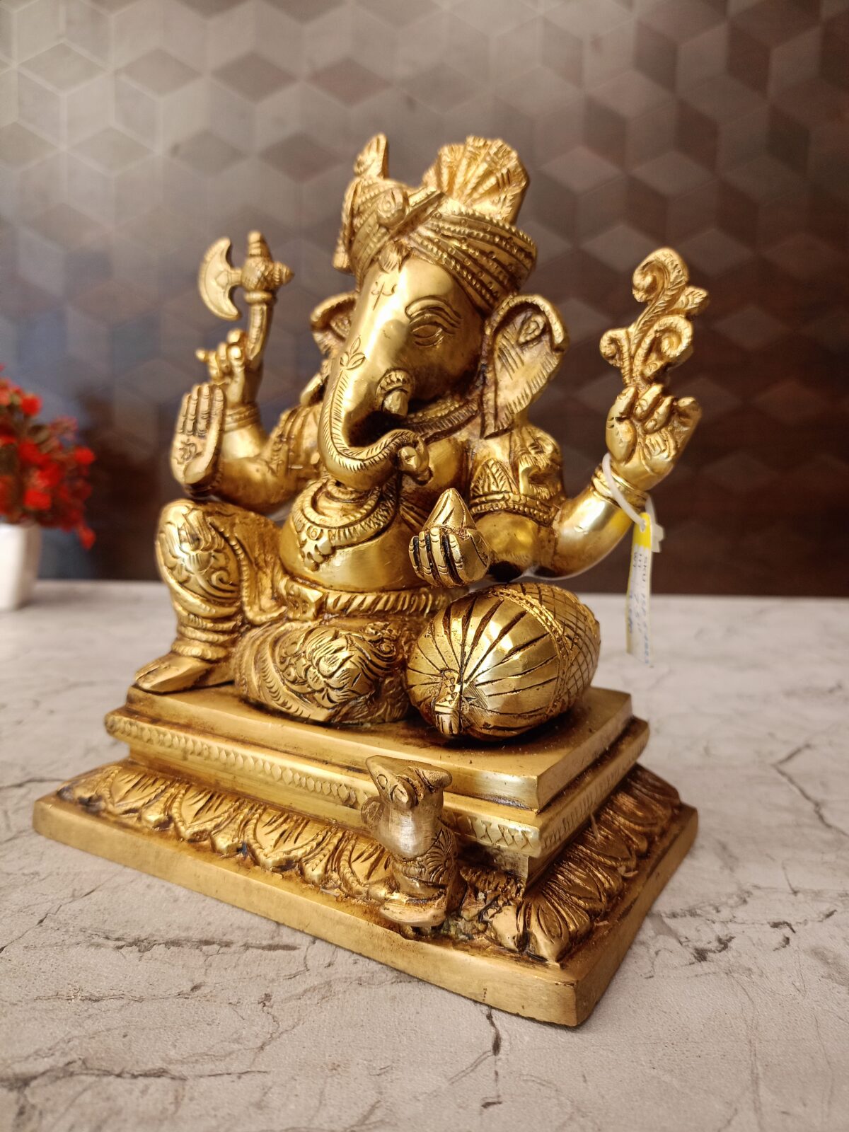 brass pagadi ganesha pooja gift vgocart coimbatore india1 scaled