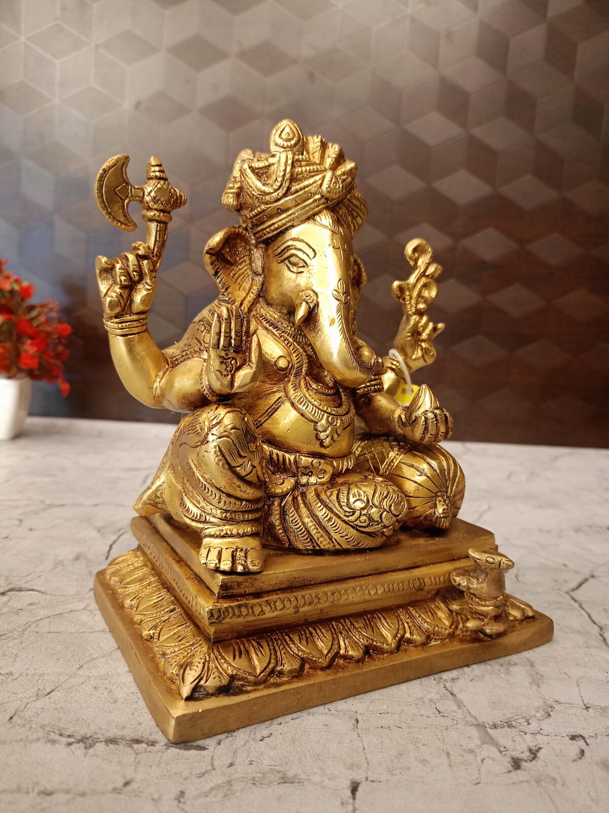 brass pagadi ganesha pooja gift vgocart coimbatore india2 scaled
