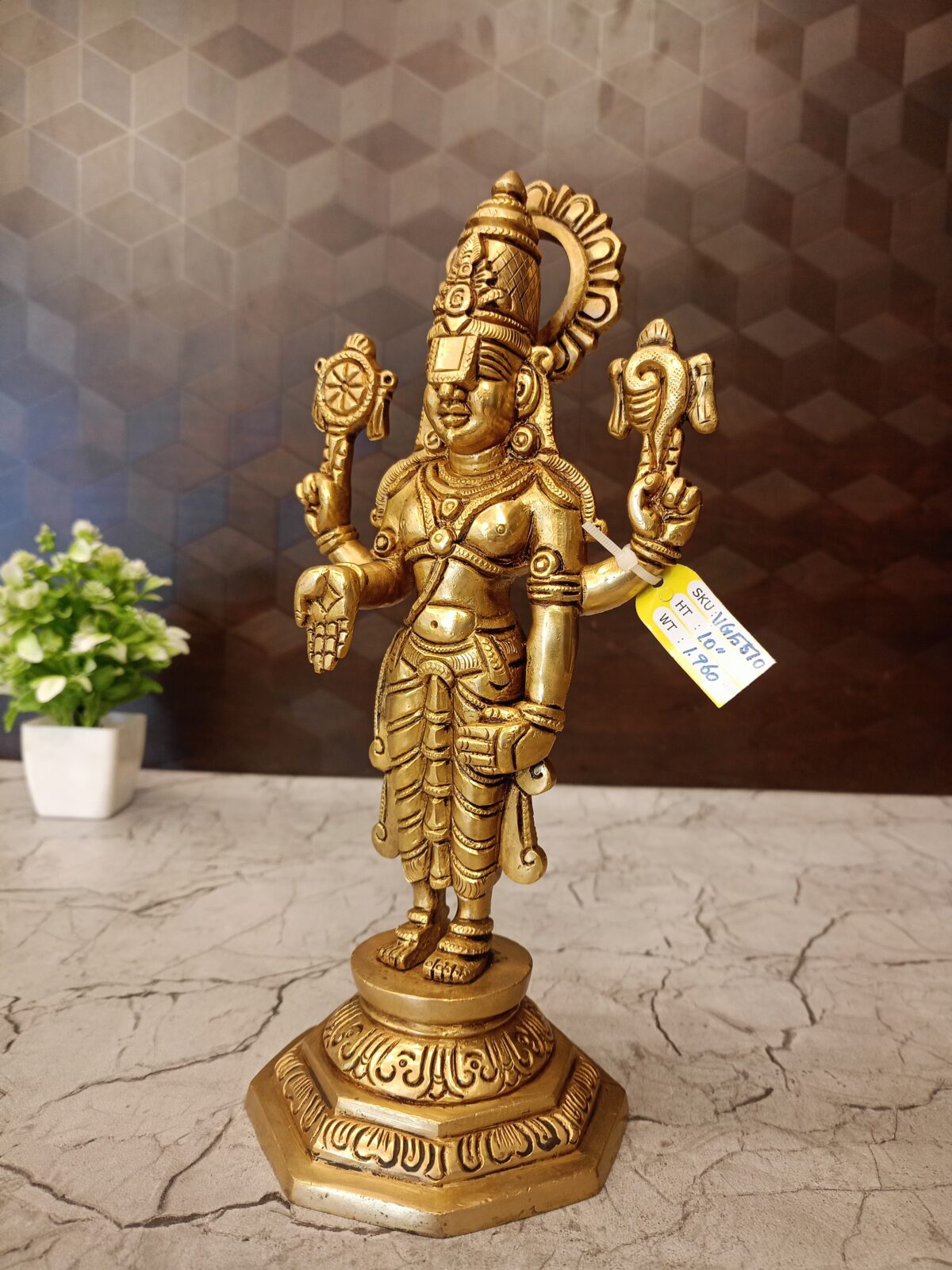 brass perumal ido pooja gift coimbatore india1 scaled