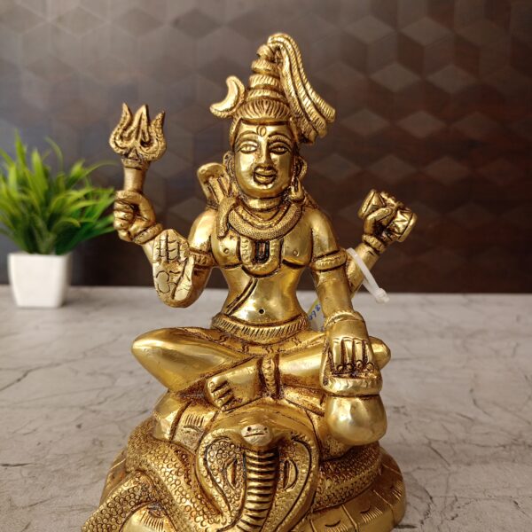 brass shiva idol pooja gift antique vgocart coimbatore india
