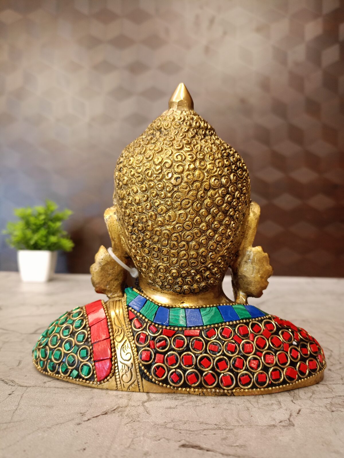 brass stone buddha idol pooja gift vgocart coimbatore india2 scaled
