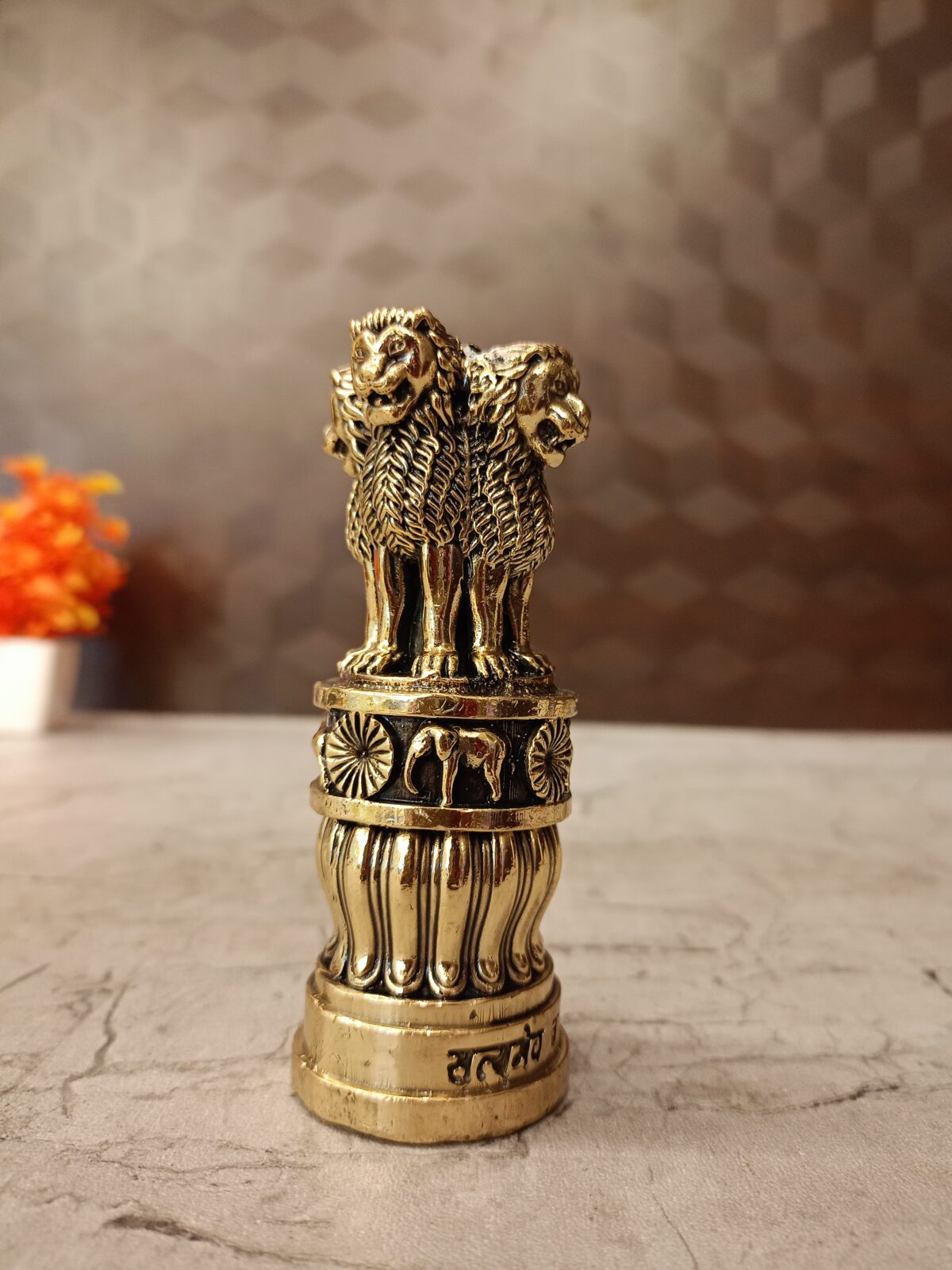 buy brass fine art ashoka pillar best price india 1 scaled
