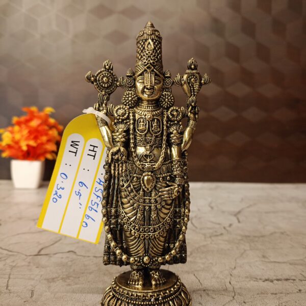 Brass Fine art Balaji Idol