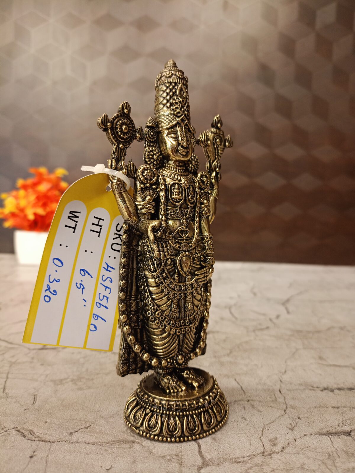 buy brass fine art balaji idol best price antique shop coimbatore india 3 scaled