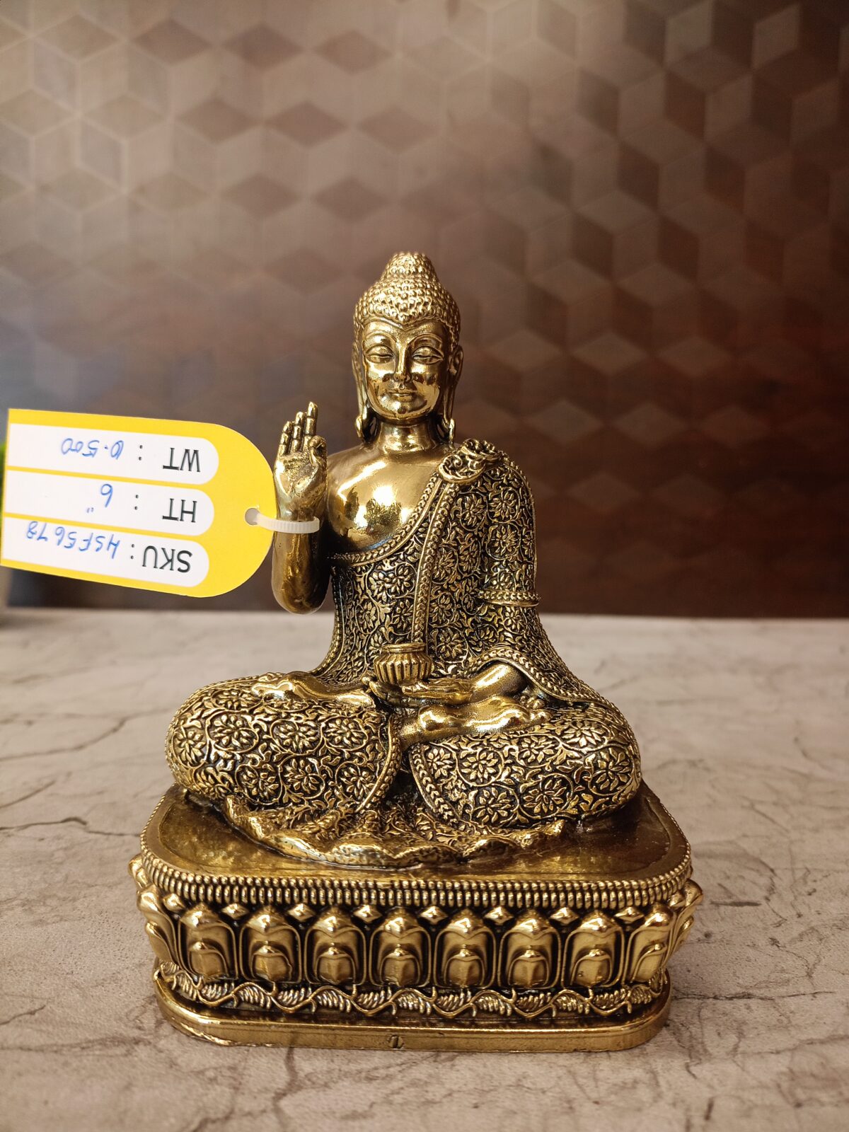 Brass Fine art Buddha