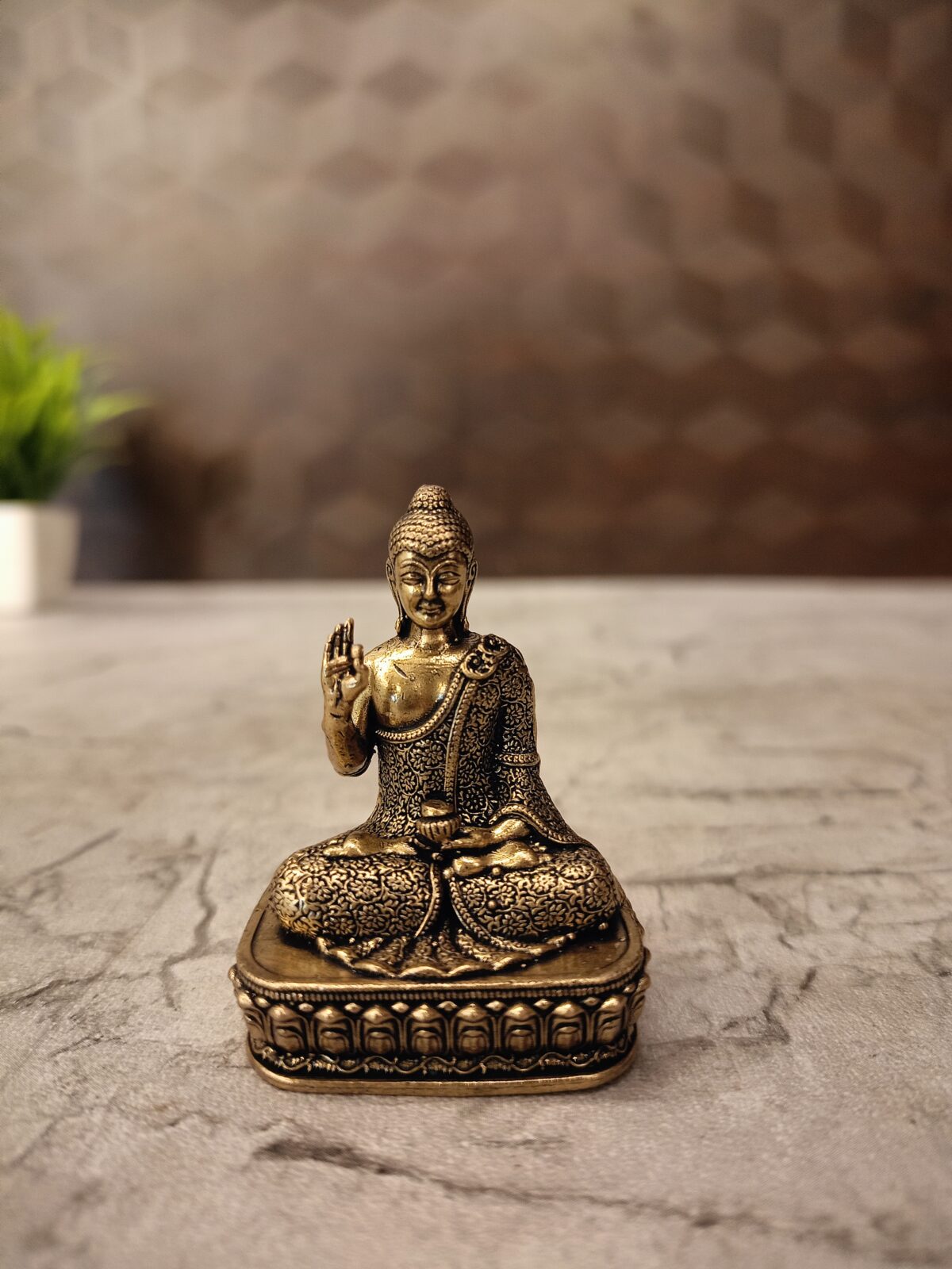 Brass Fine art Buddha
