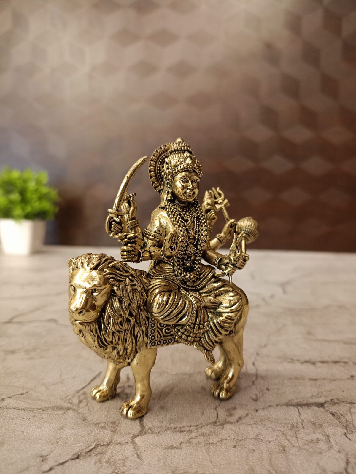 buy brass fine art durgai amman idol antique best price showroom coimbatore 3 scaled