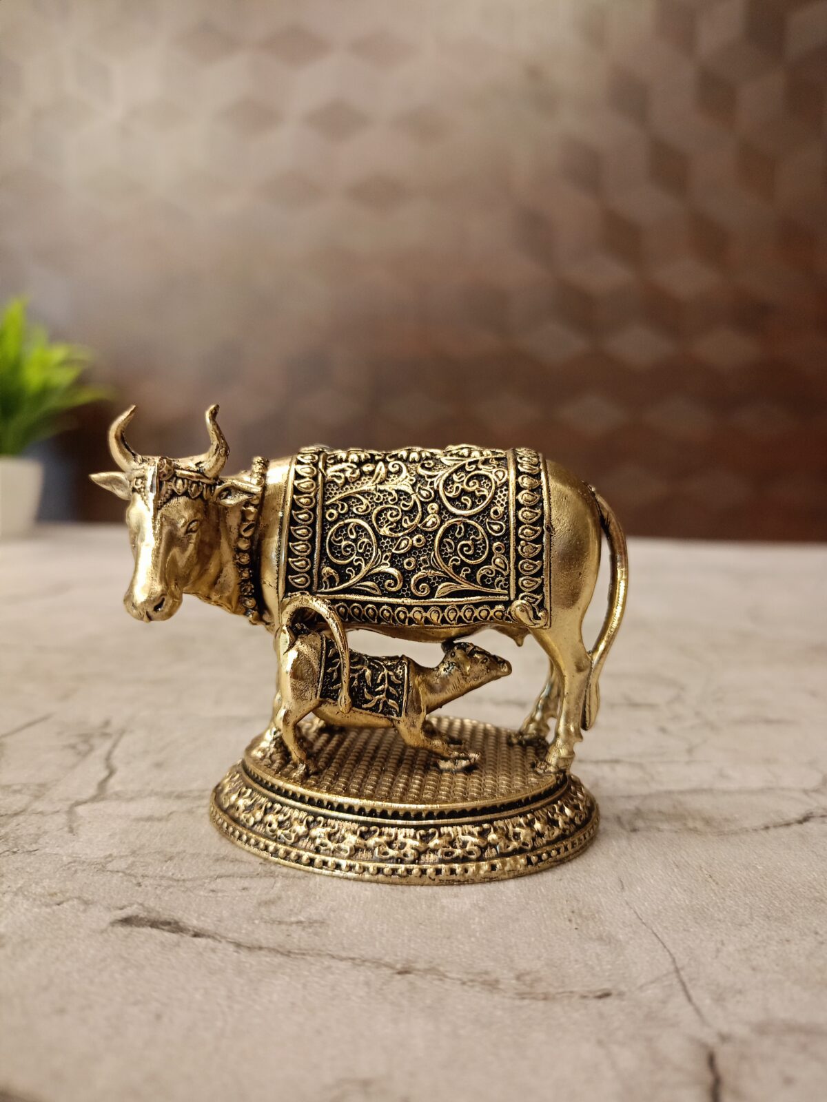 Brass Fine art Gomatha at Best Price Gift and Idols Showroom
