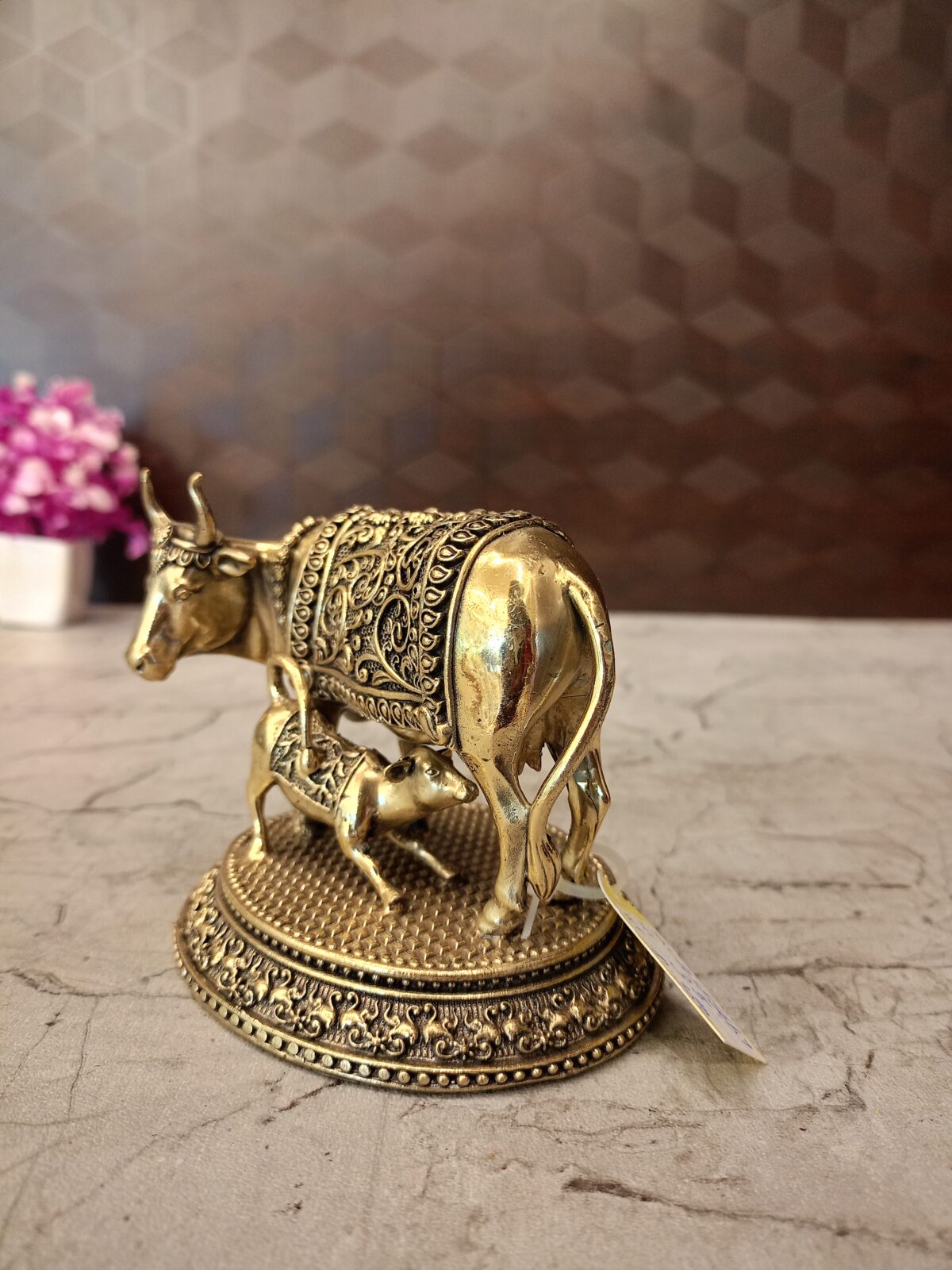 buy brass fine art gomatha idol antique gift shop best price coimbatore 3 scaled