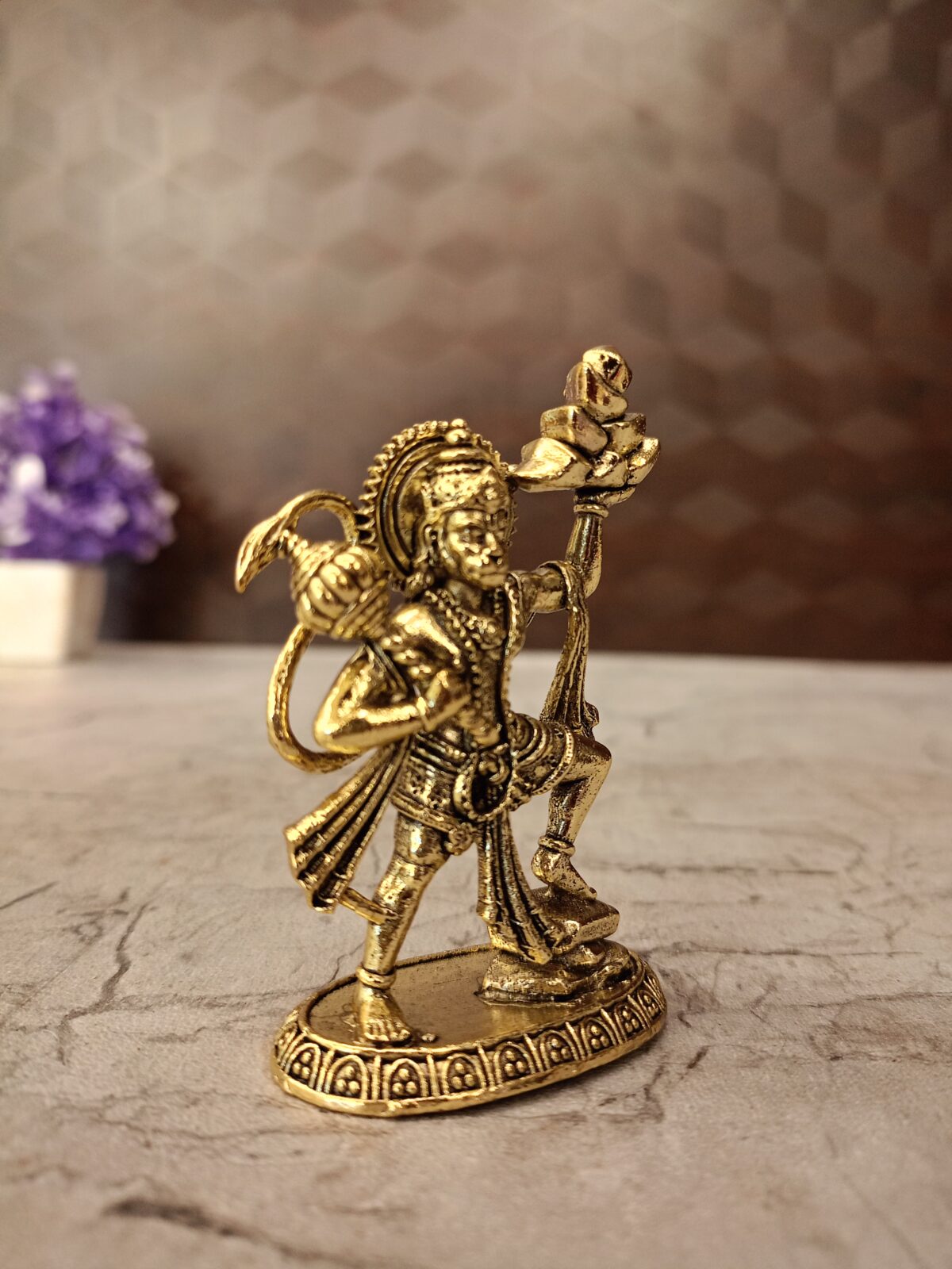 buy brass fine art hanuman mountain antique idol showroom coimbatore 3 scaled
