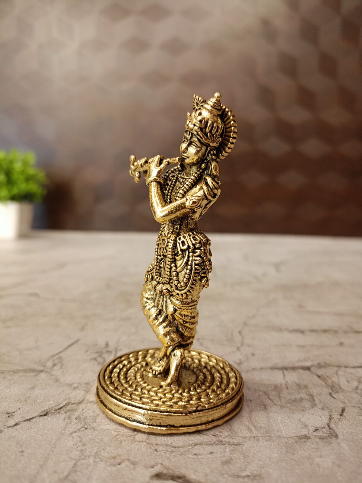 buy brass fine art krishna antique idols best price showroom coimbatore india 1 scaled