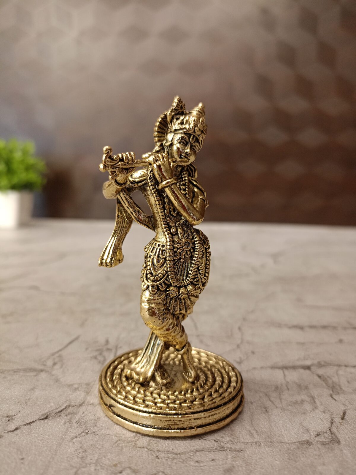 buy brass fine art krishna antique idols best price showroom coimbatore india 2 scaled