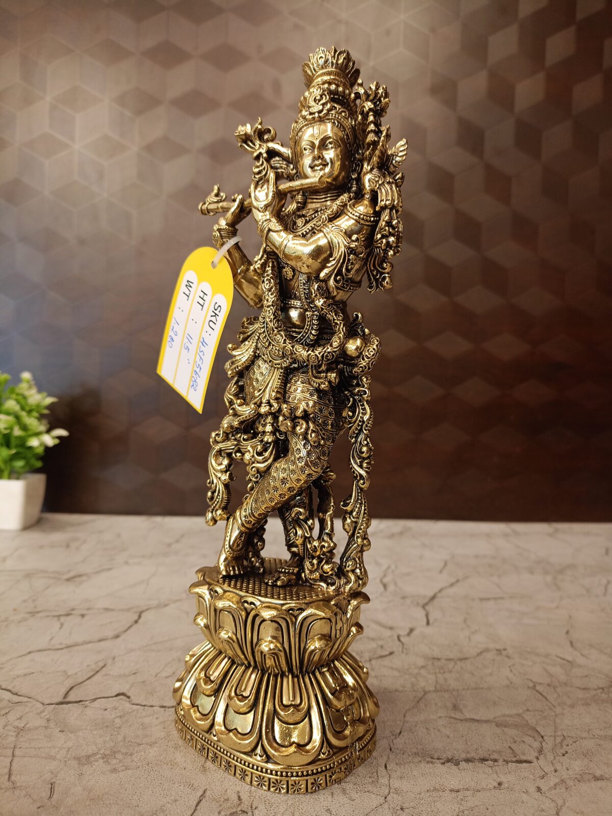 buy brass fine art krishna idol antique shop coimbatore 2 1 scaled